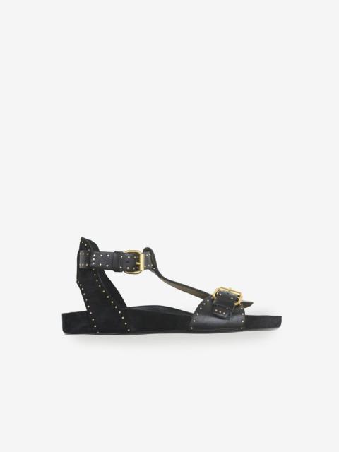 Women's Janders Studded Sandals In Black