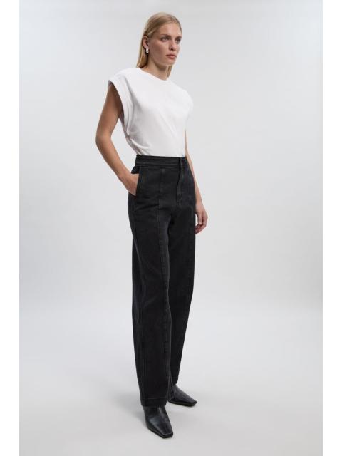 KAREN MILLEN Denim Straight Leg Jean