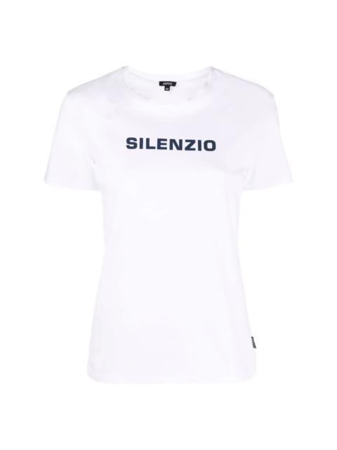 Aspesi Silenzio print T-shirt