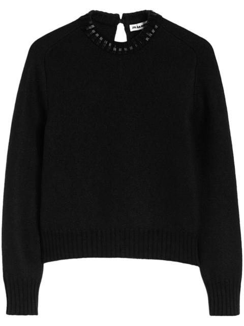 Jil Sander embroidered jumper