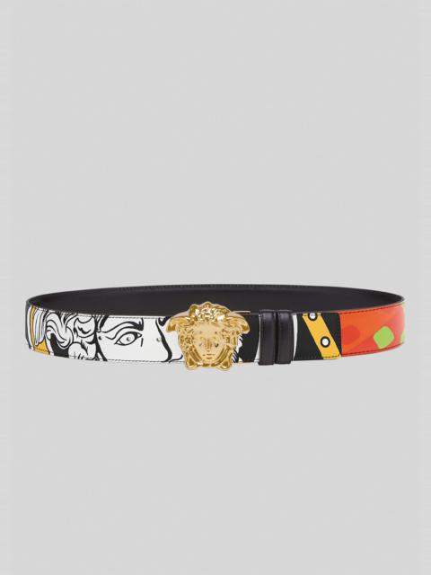 VERSACE Palazzo Pop Temple Print Belt