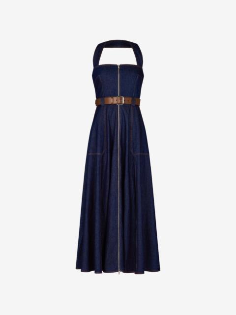 NICHOLAS Anastasia halter-neck maxi dress