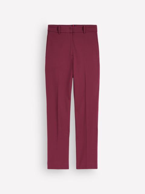 BODEN Highgate Ponte Pants-Deep Wisteria