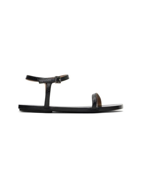 Marsèll Black Sottile Sandals
