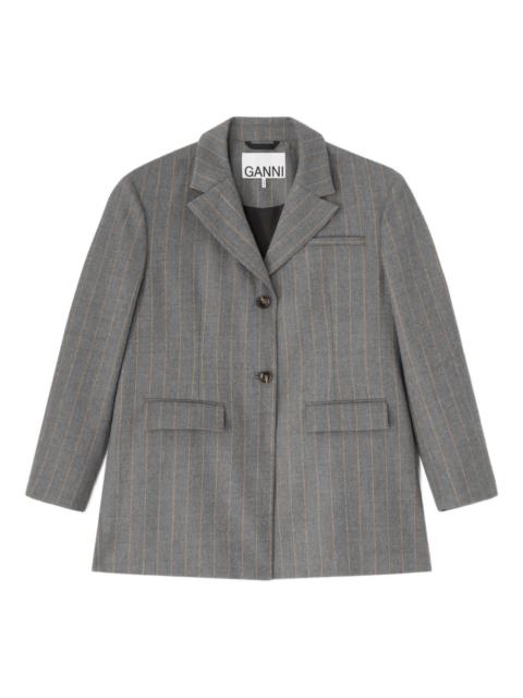 GANNI pinstripe blazer