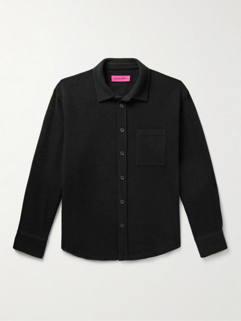 The Elder Statesman Cashmere Overshirt Black