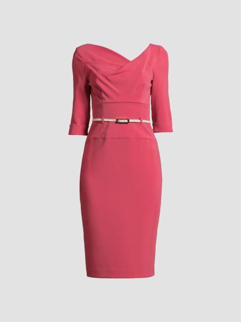 Black Halo Women's Jackie O Loft Woven Sheath Dress - Begonia