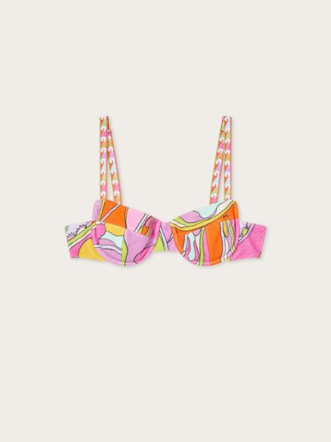 PUCCI ORCHIDEE PRINT COTTON TERRY TOP
