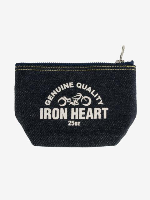 Iron Heart IHG-093 25oz Selvedge Denim Zip-Up Pouch