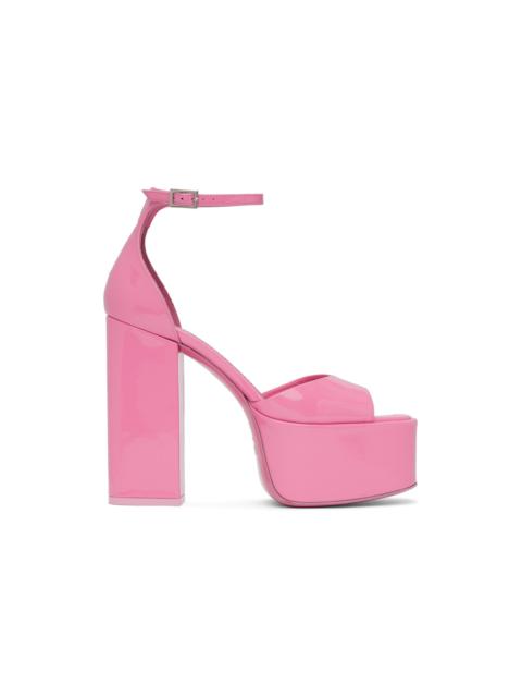 PARIS TEXAS Pink Tatiana Heeled Sandals