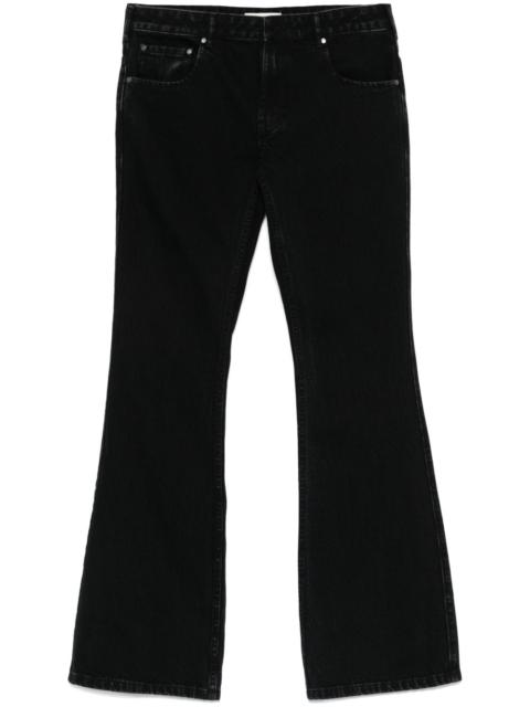 entire studios mid-rise flared jeans