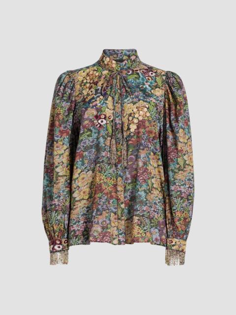 KOBI HALPERIN Women's Clara Floral Cotton Blouse - Multi