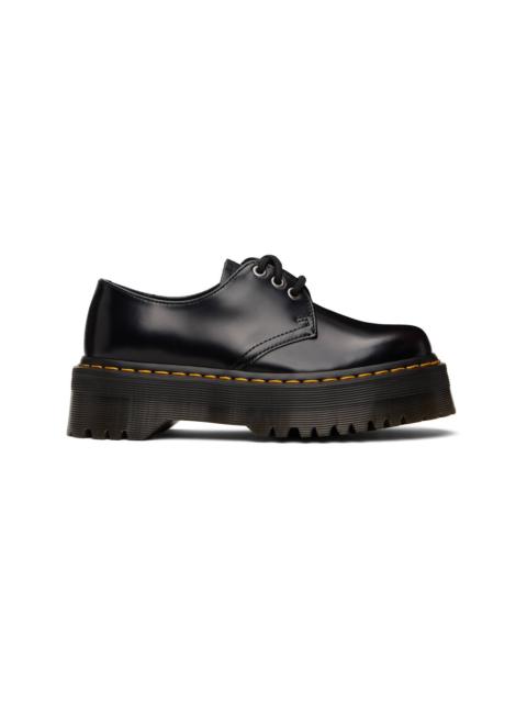 Dr. Martens Black 1461 Smooth Leather Platform Derbys