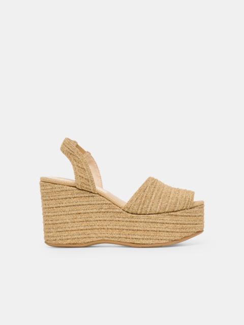 dolce vita AKERA WEDGES NATURAL RAFFIA