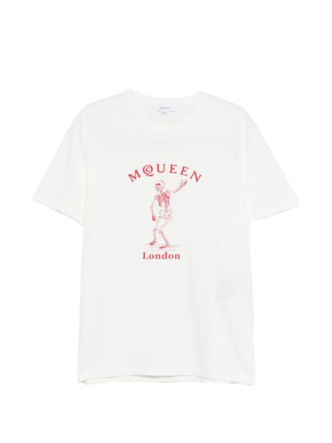 Alexander McQueen skeleton-graphic T-shirt