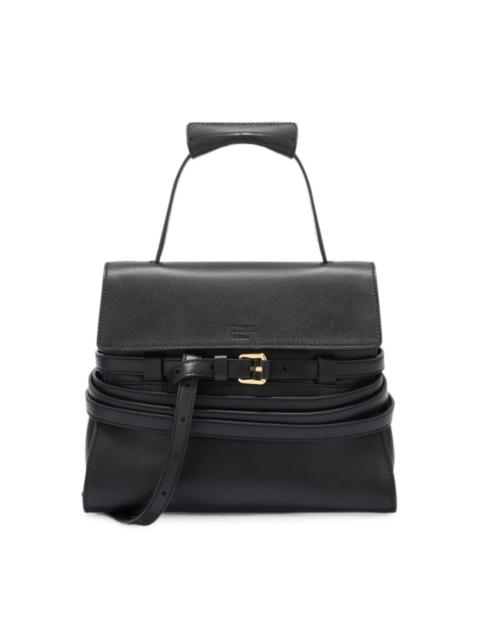 Moschino Moschino Tie Me leather handbag