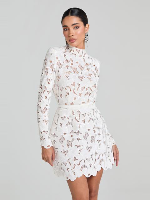 NADINE MERABI Lydia White Dress