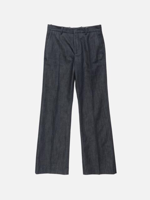 Acne Studios Branded selvedge denim trousers - Indigo blue