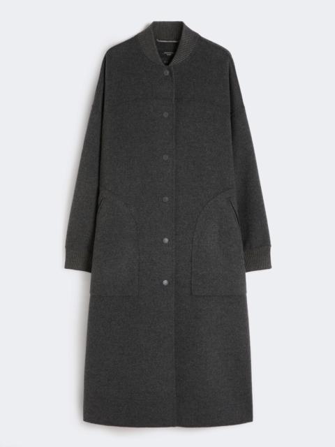 WEEKEND Max Mara ALAMARO Long wool coat - DARK GREY