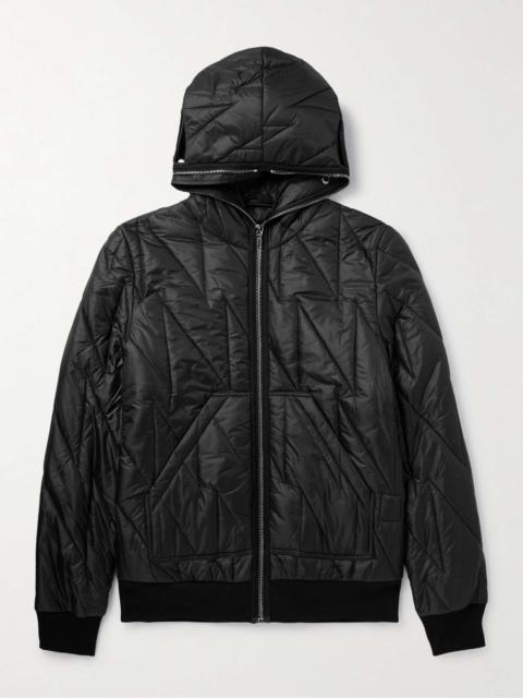 Quilted Padded Shell Hooded Jacket