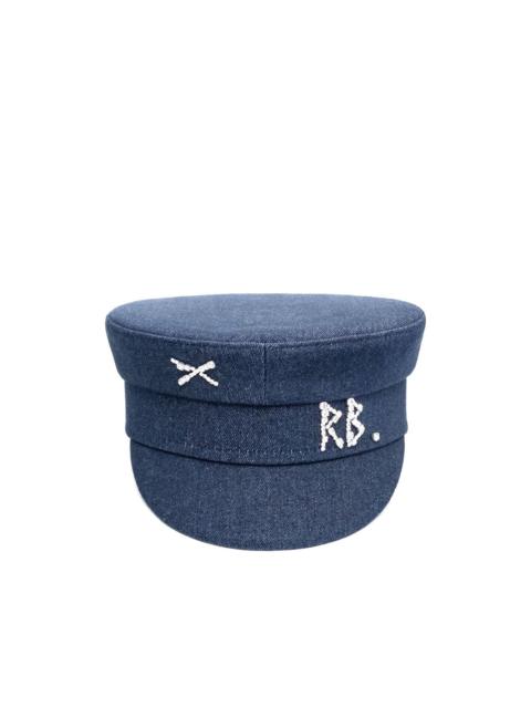 RUSLAN BAGINSKIY crystal-embellishment hat