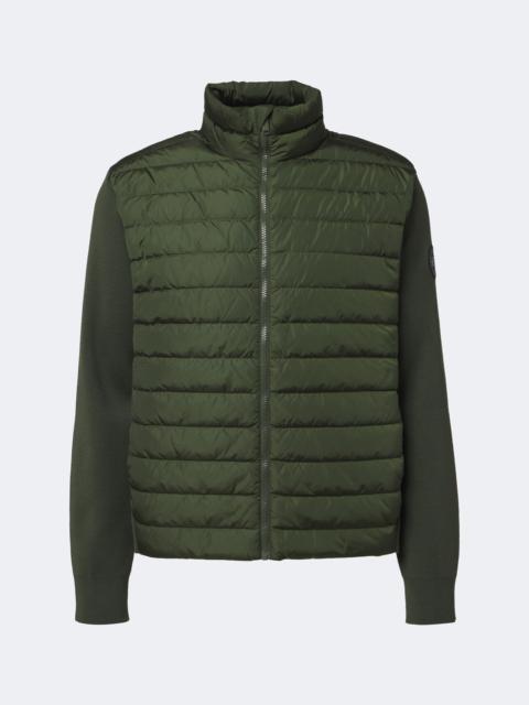 Canada Goose Hybridge Flavio down-paneled wool cardigan