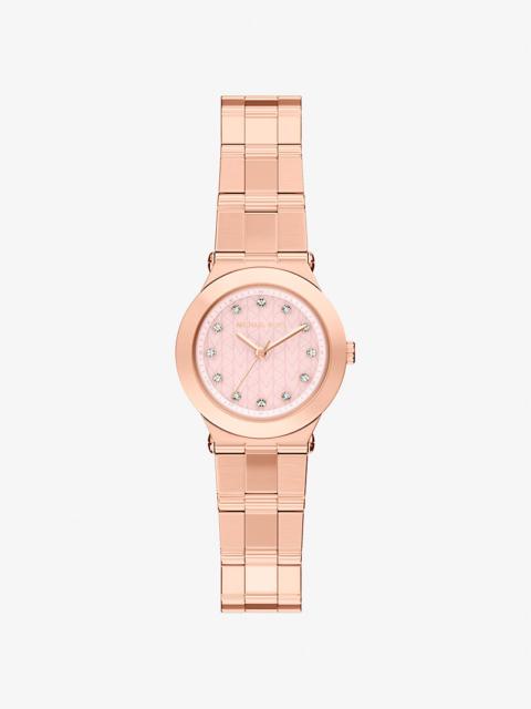 MICHAEL KORS Petite Billie Rose Gold-Tone Watch