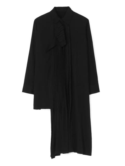 Yohji Yamamoto Front Wide Pintucks Blouse