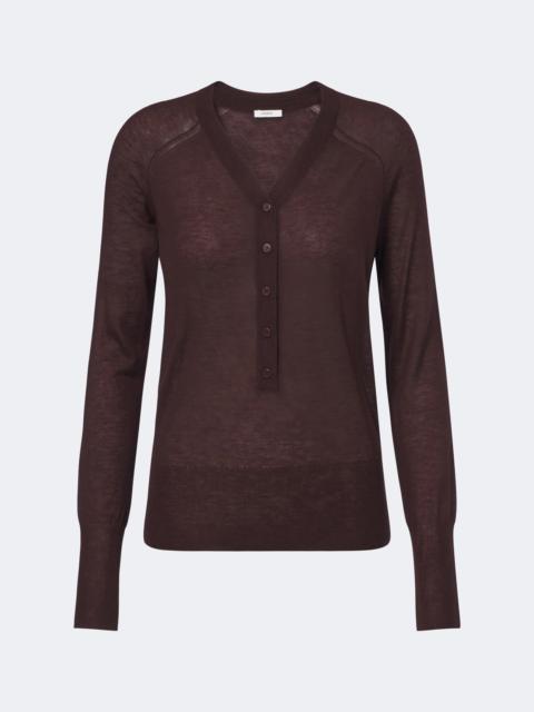 JOSEPH Reem cashmere Henley shirt