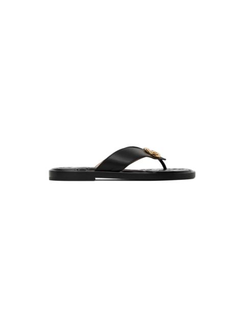 GUCCI Interlocking G thong-style sandals