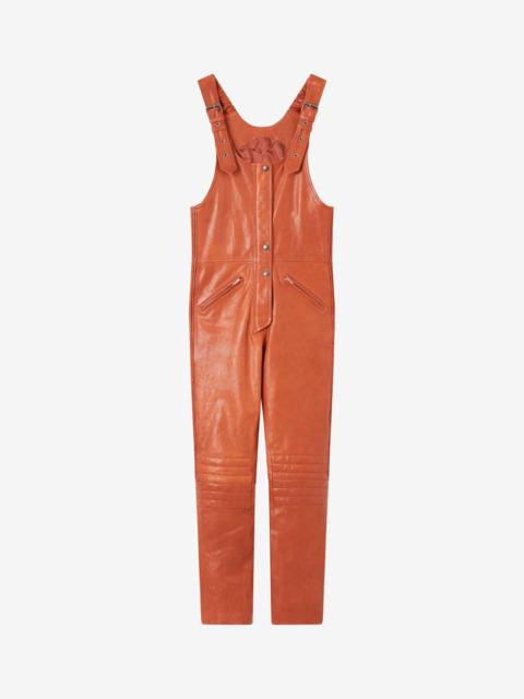 Isabel Marant APOLINA LEATHER OVERALL