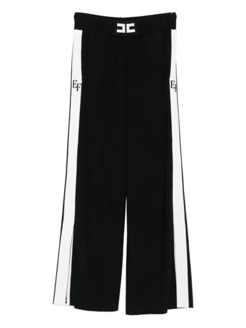 ELISABETTA FRANCHI logo trousers