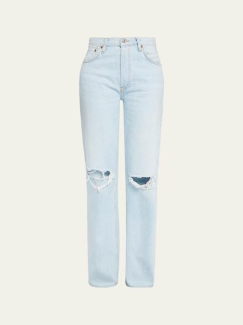 RE/DONE 90s High-Rise Loose Straight Jeans