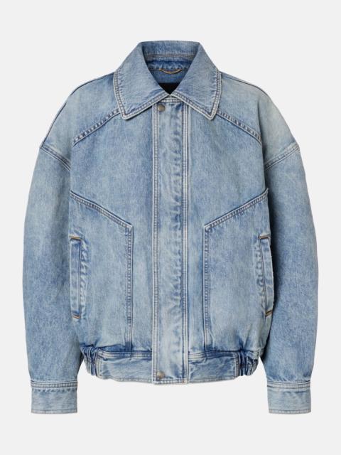 SAINT LAURENT Denim blouson jacket