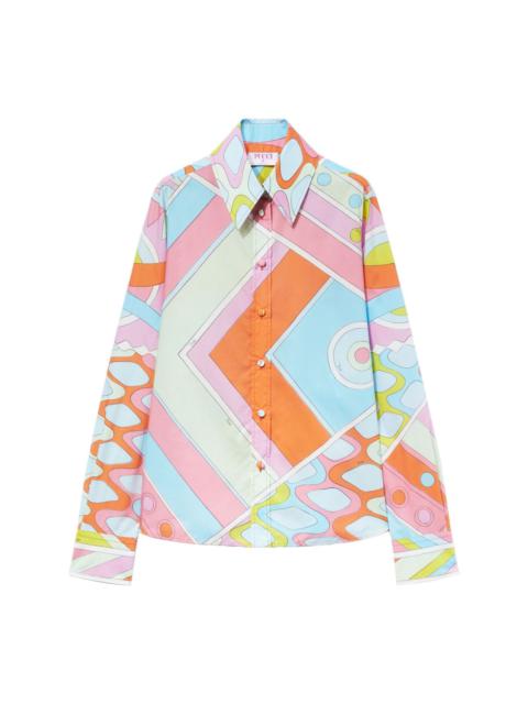 PUCCI Vivara-print cotton shirt