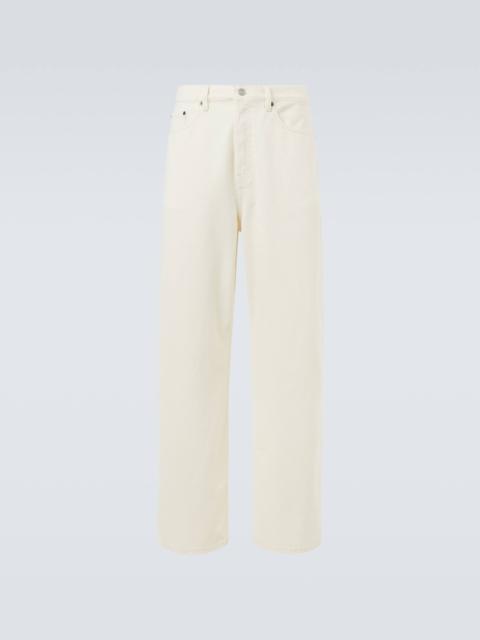 FRAME The Baggy high-rise wide-leg jeans