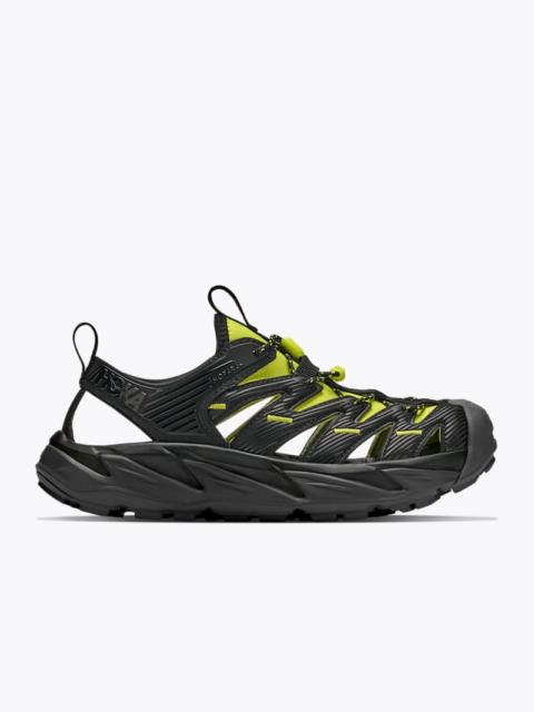 HOKA Hopara Hiking Shoes in Black/Hoka Citrus