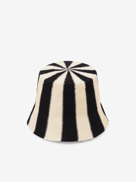 ERES Alternatif striped bucket hat