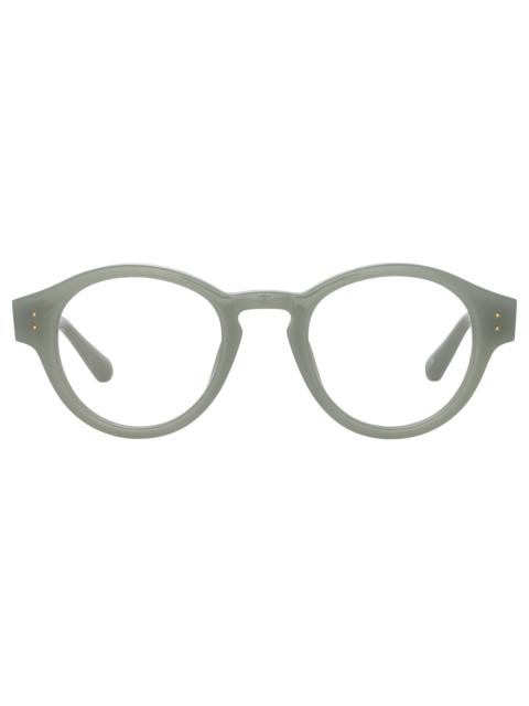 MUSA OVAL OPTICAL FRAME IN STEEL