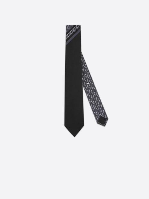 Dior Oblique Patchwork Tie