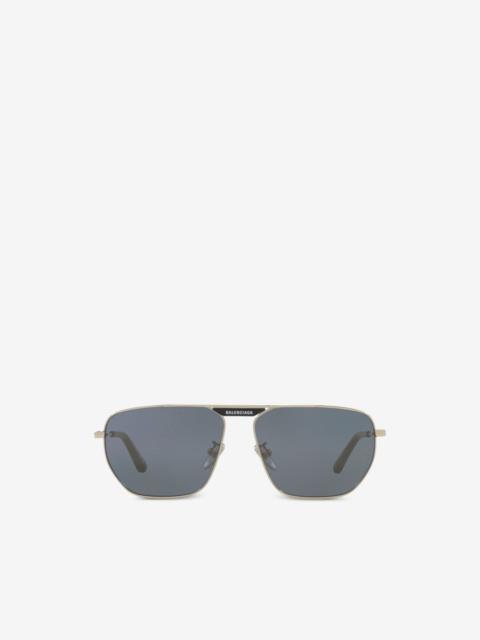 BALENCIAGA geometric-frame sunglasses
