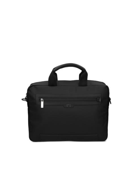BOSS zip top laptop bag