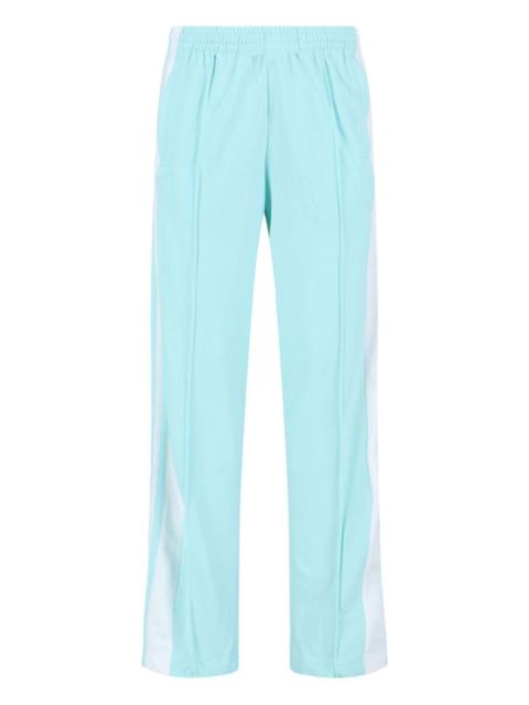 adidas Adibreak press stud-fastening stripe trousers