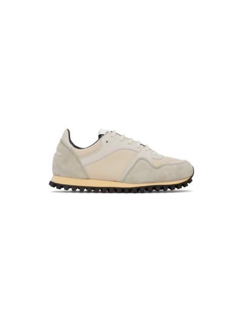 Gray & Tan Marathon Trail Low Sneakers