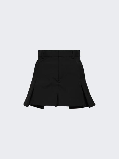 sacai Suiting Shorts Black