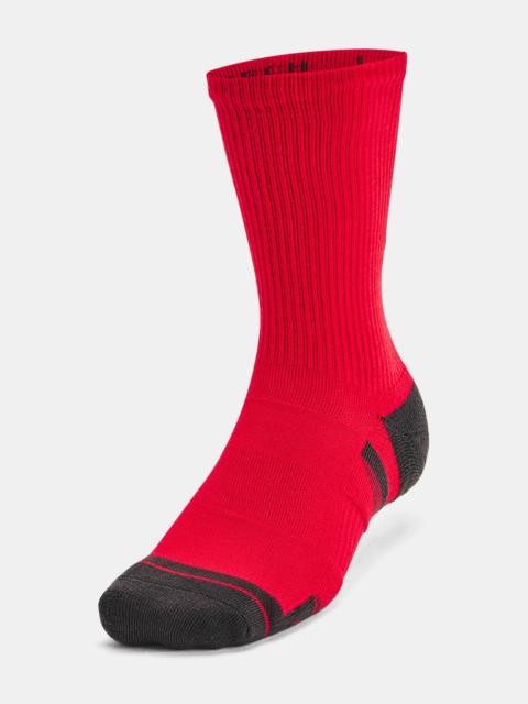Under Armour Unisex UA Performance Tech 6-Pack Crew Socks