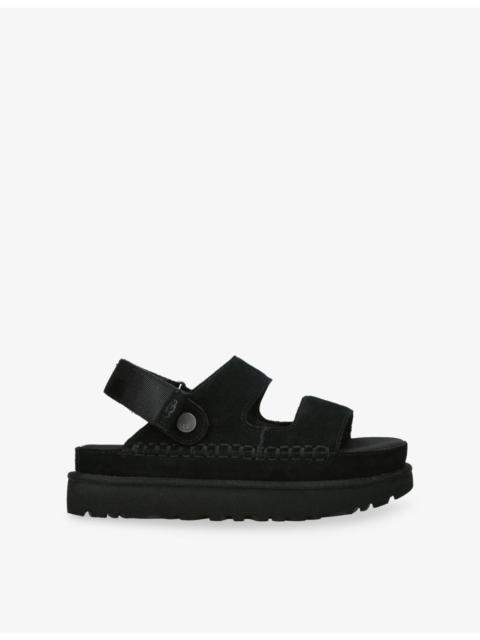 UGG Goldenstar Glide Suede Sandals