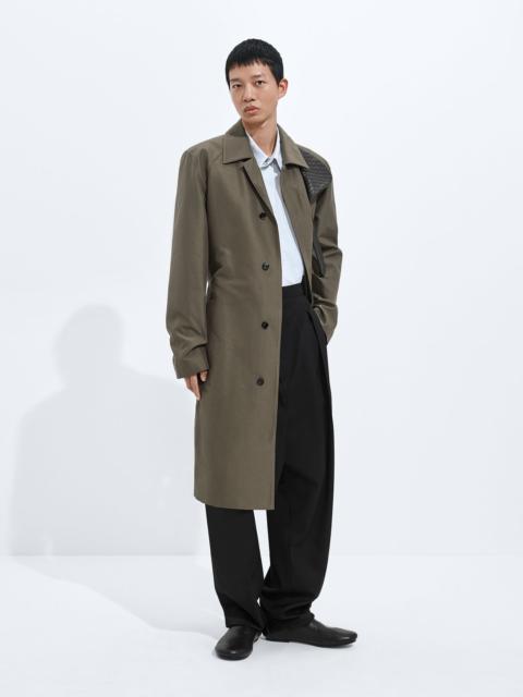 Bottega Veneta Silk and Nylon Trench Coat