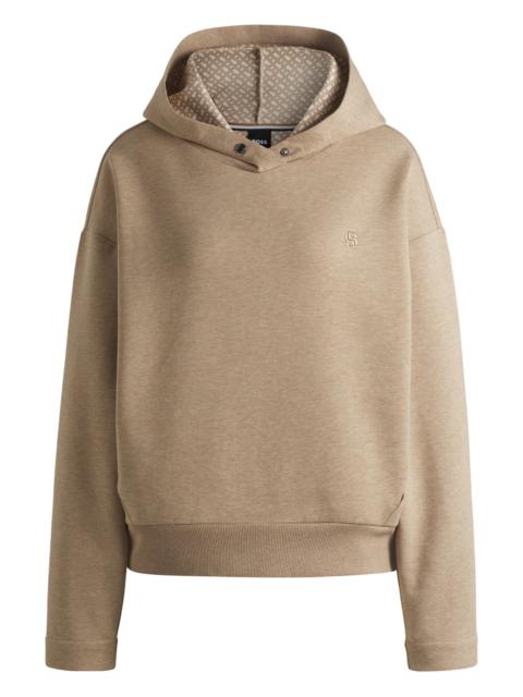 BOSS HOODIE WITH DOUBLE B MONOGRAM