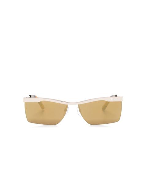 Rimini rectangle-frame sunglasses